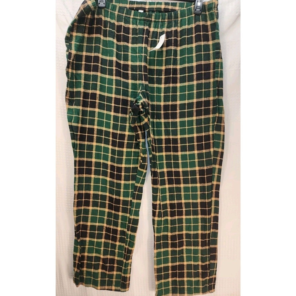 Jammies For Your Families Pajama 3XLT Pants Plaid 100% Cotton Men Loungewear